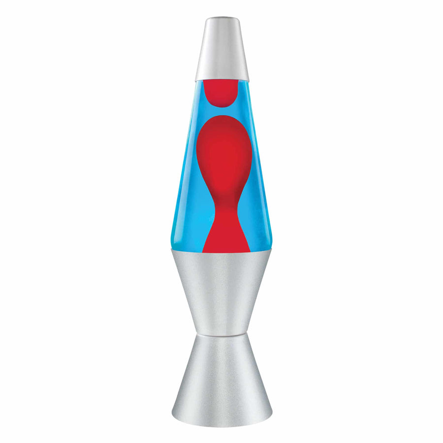 14.5″ LAVA LAMP – RED/BLUE/SILVER R5