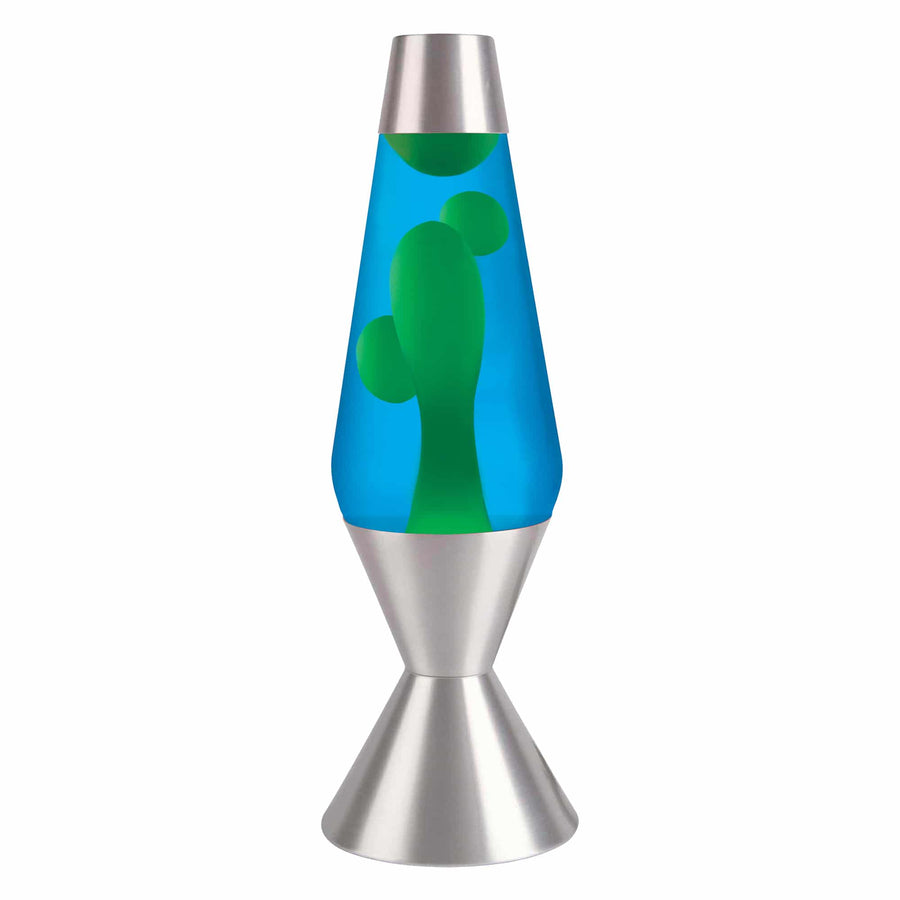 16.3″ LAVA LAMP – YELLOW/BLUE/SILVER X2