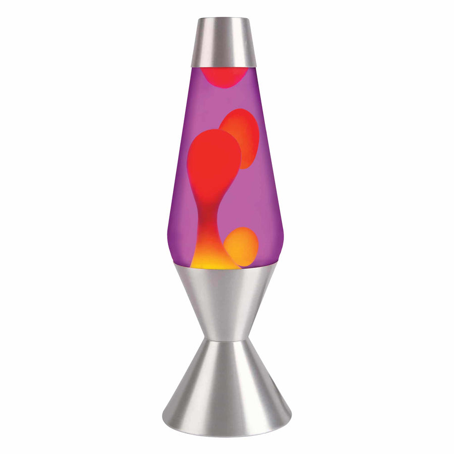 16.3″ LAVA LAMP – YELLOW/PURPLE/SILVER V3