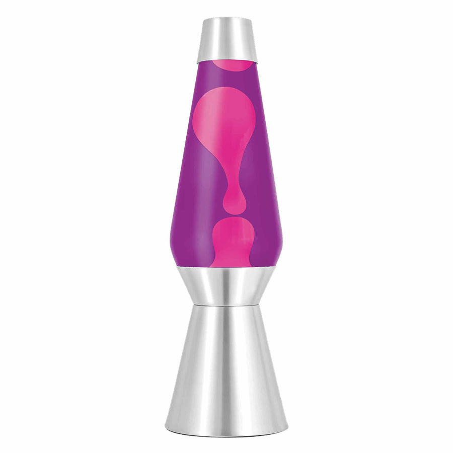 27″ LAVA LAMP GRANDE – PINK/PURPLE/SILVER U4