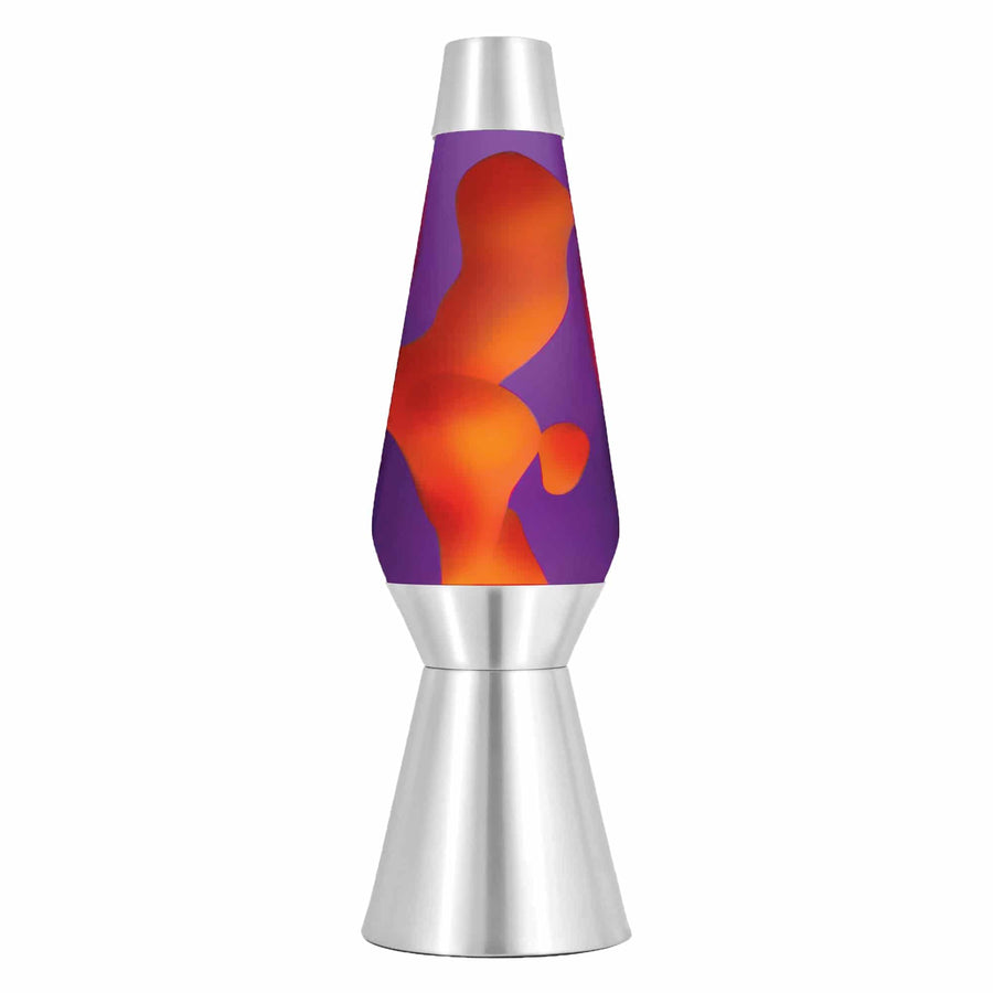 27″ LAVA LAMP GRANDE – YELLOW/PURPLE/SILVER L0